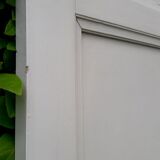 Porte vintage panneautée