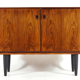 Meuble hi-fi retro vintage danois en palissandre
