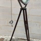 Old Mazda projector on wooden tripod