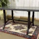 Table en marbre et piétement fonte