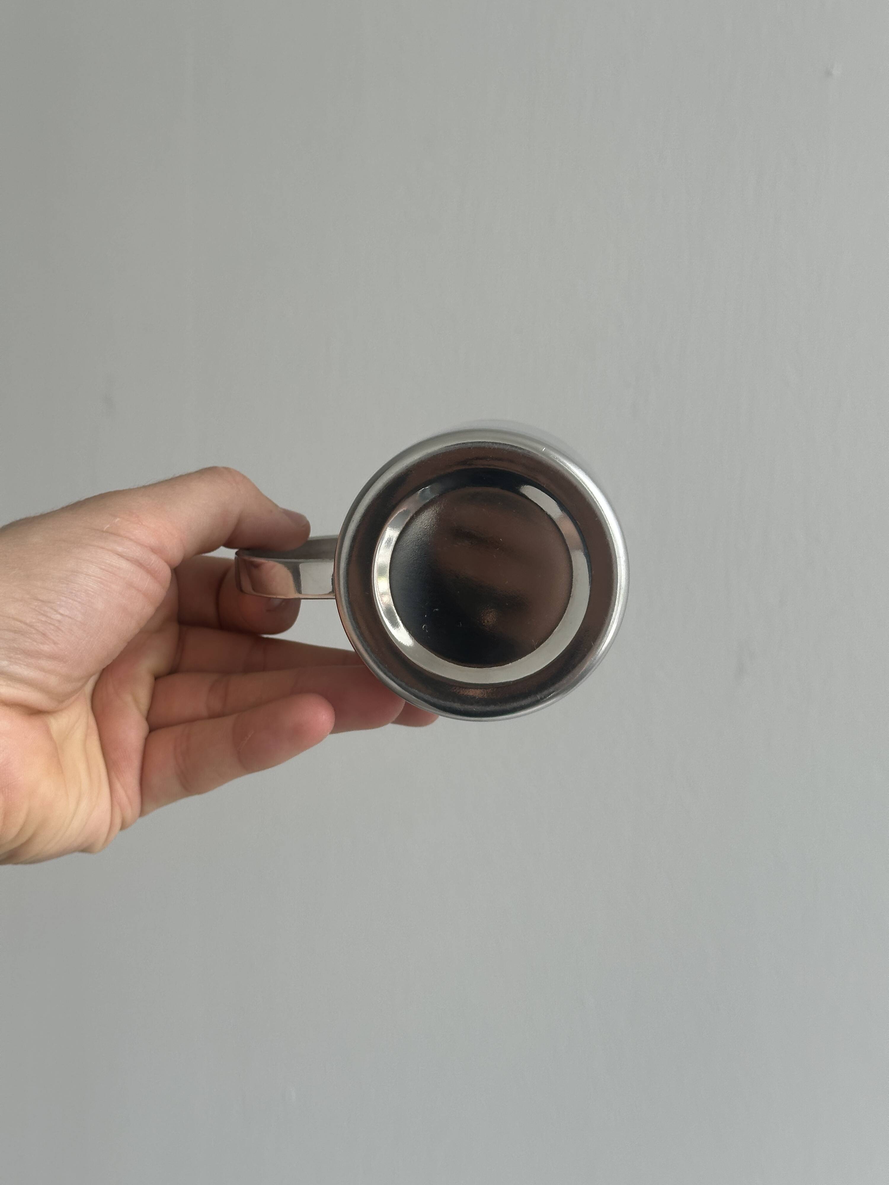 Set of 4 stainless steel cups