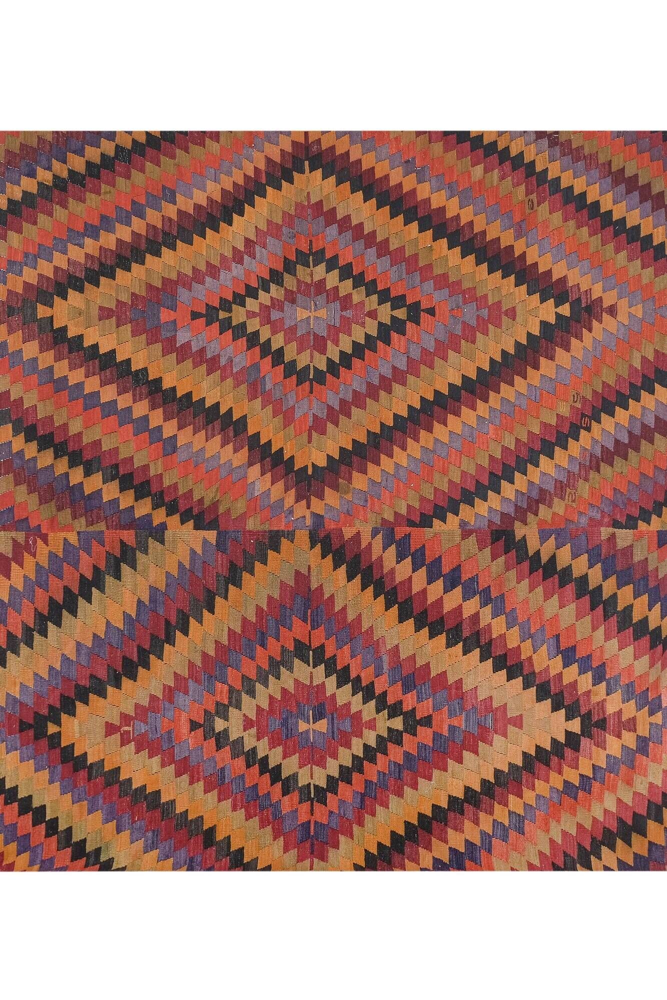 Tapis Kilim turc vintage tissé main