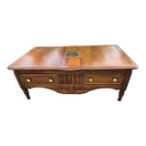 Old walnut coffee table