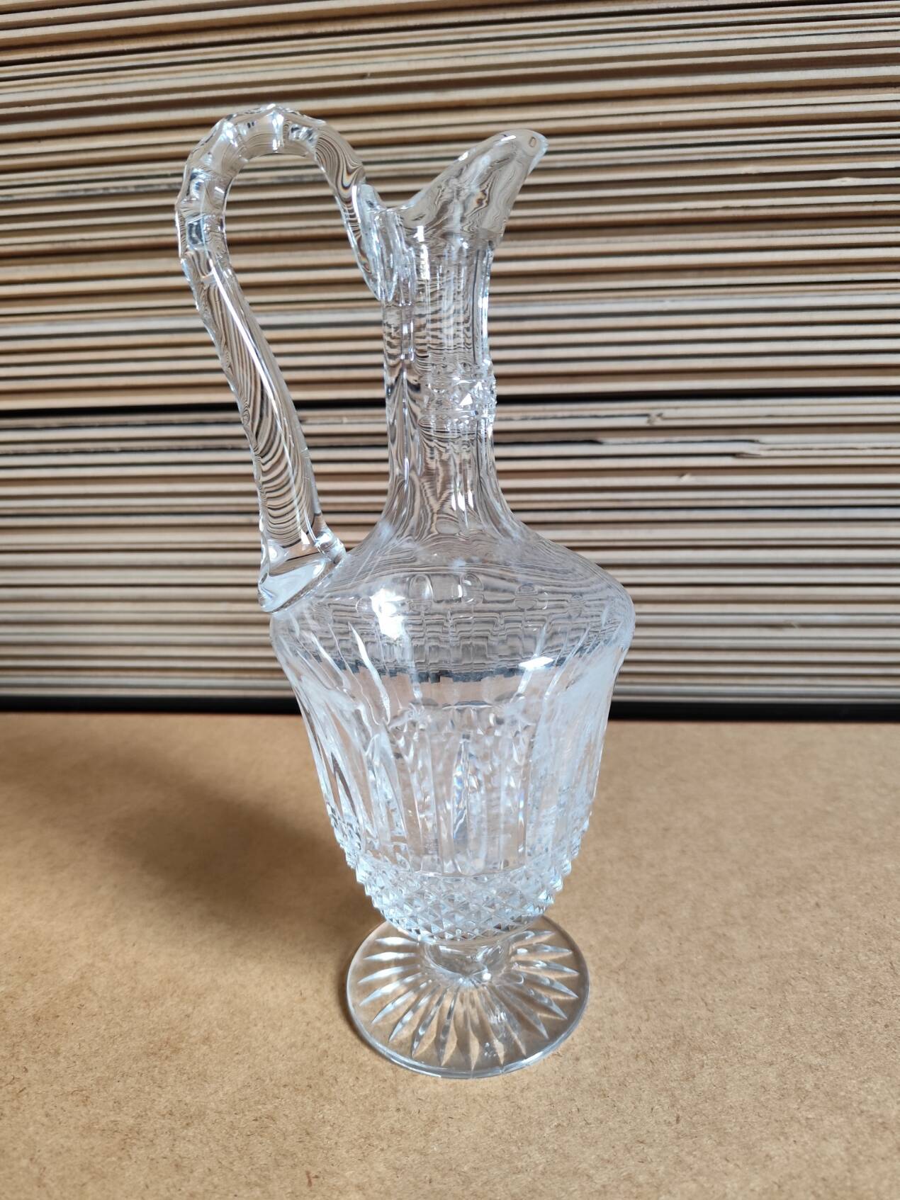 Crystal carafe pitcher Saint Louis