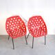 Pair of shell chairs by Pierre Guariche for Meurop 1960s