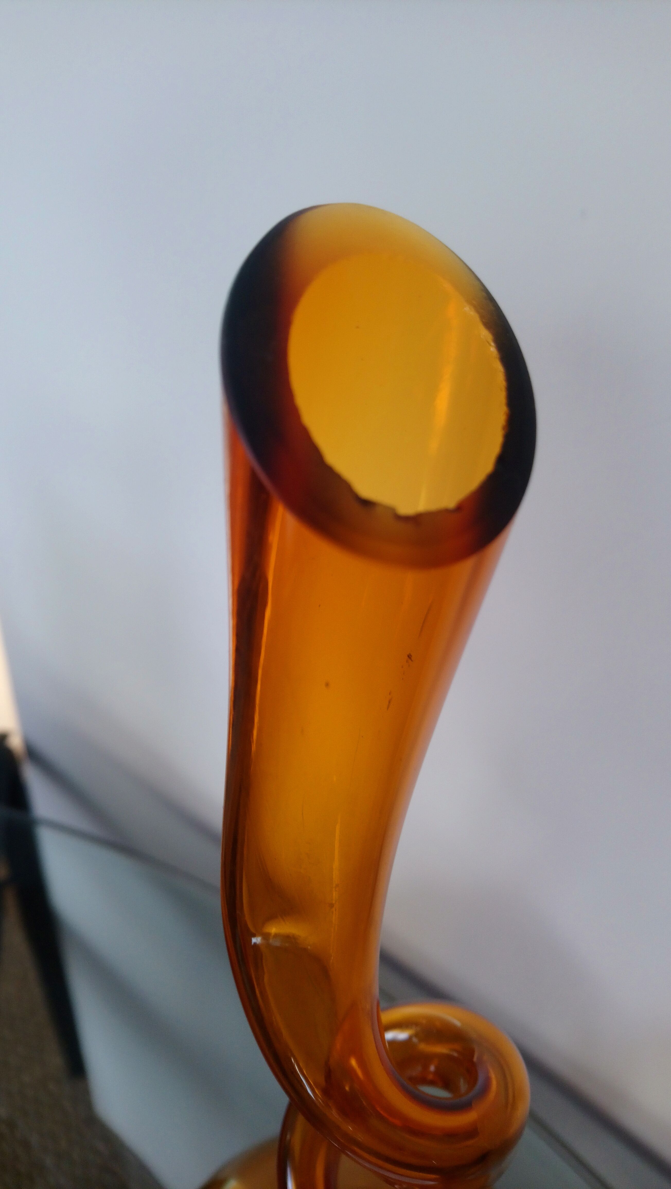 Empty vase pocket space age 70s