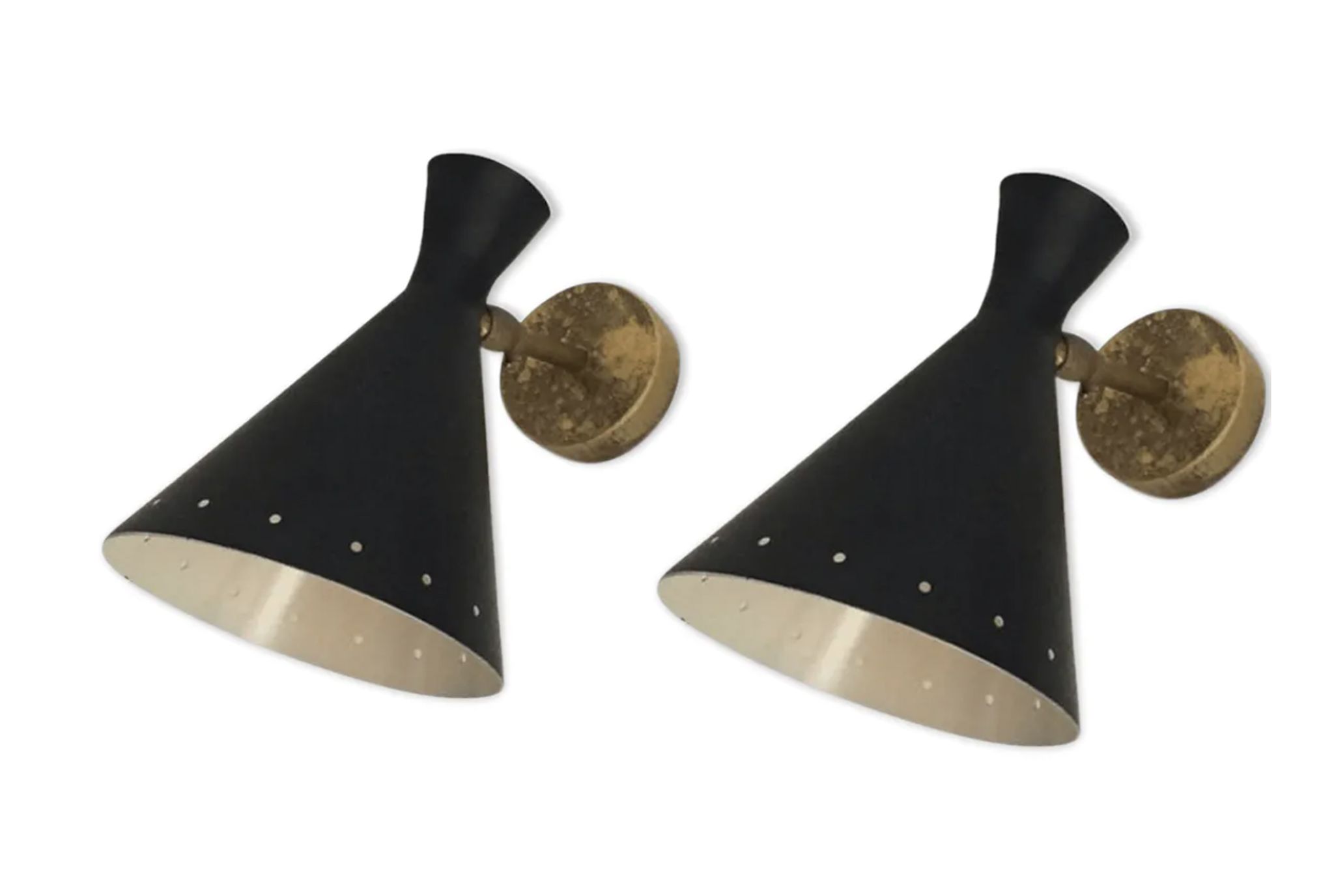 Sconce in the style of Italian creations of the 50s