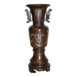 Bronze baluster vase from Vietnam, 1920