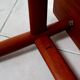 „Surfboard“ teak coffee table by Grete Jalk for Glostrup