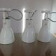 Series of 3 lita wall lights model 0550 france 60s 70s