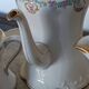 Limoges porcelain service – Lewis Straus & Sons – gold floral decoration