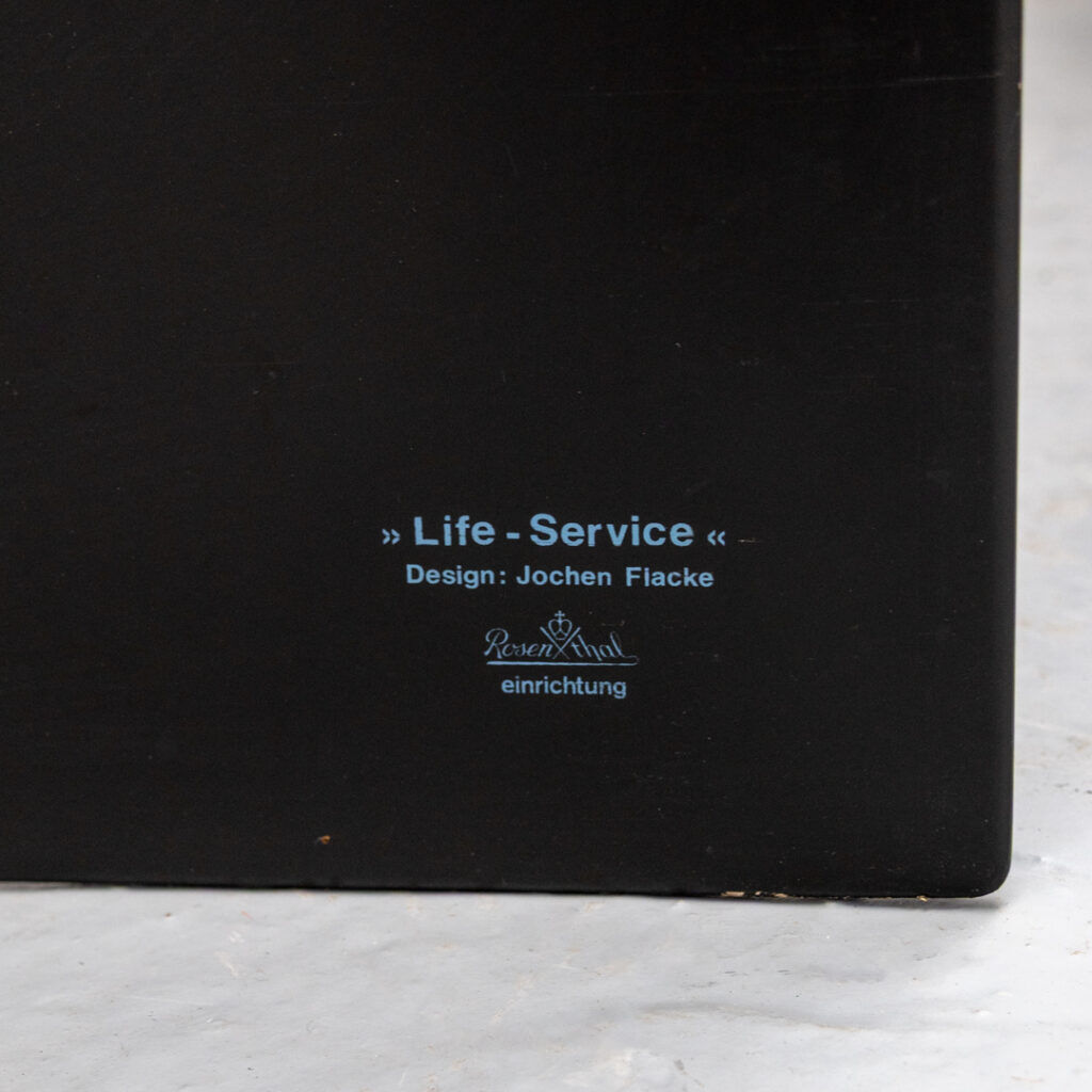 Cabinet de service de vie Rosenthal années 1980