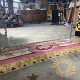 Venetian mirror with golden outline 86x149cm