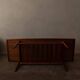 Danish Teak Coffee Table with Slatted Shelf, Grete Jalk 1960s