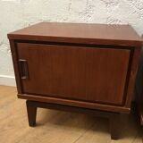 2 vintage bedside tables