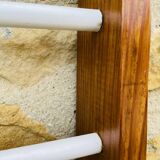 Vintage oak towel rack/wall-mounted bracket, circa 1970s