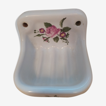 Porte savon en porcelaine de Paris