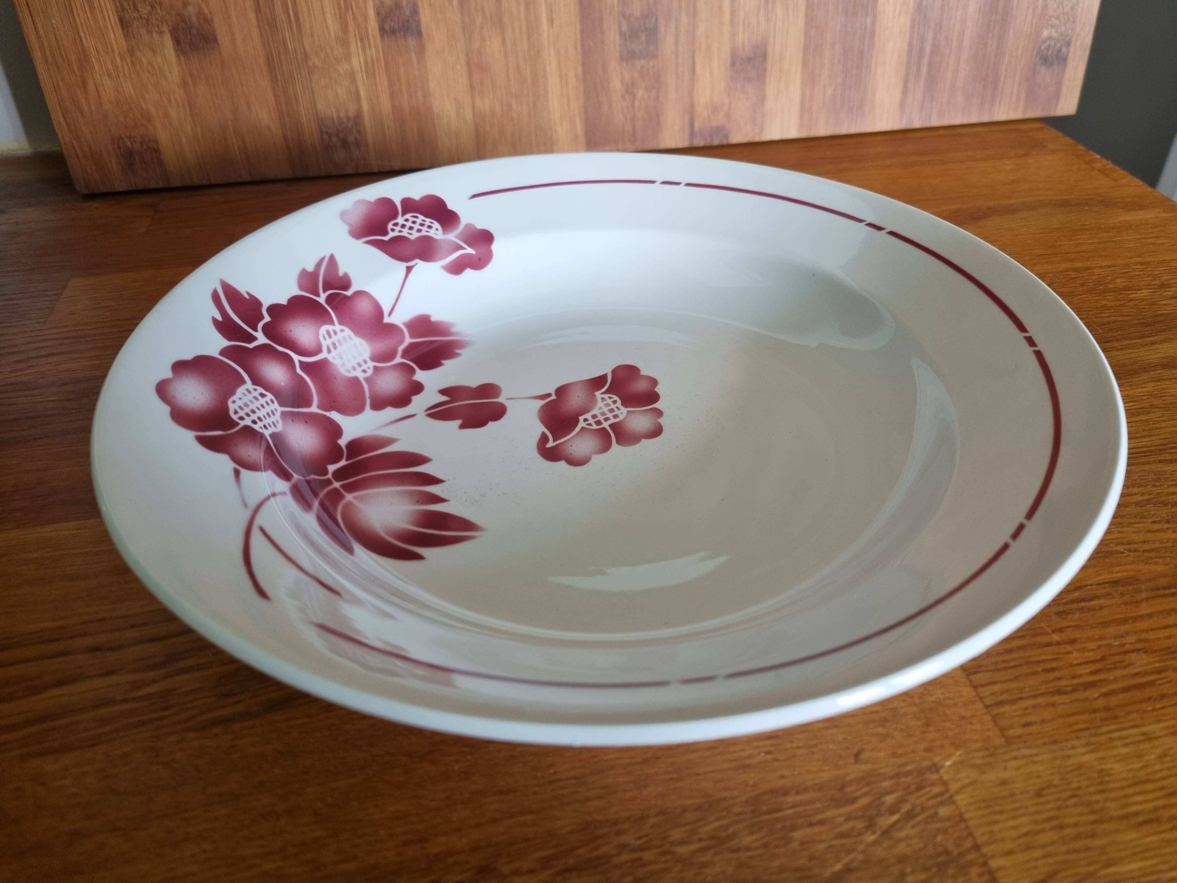Hollow round dish Moulins des Loups Hamage Orchies