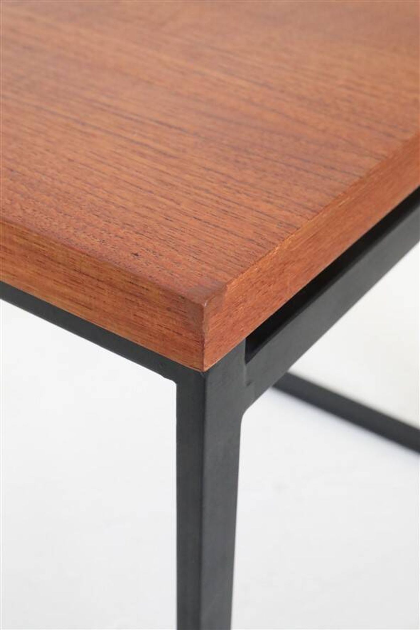 Rare Rego / Günter Renkel “Twen” teak side table / Mid-century modern design / 1950s / 1960s modernism