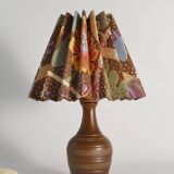 Brown Stoneware Table Lamp, Model number 59617, by Scheurich West Germany 1960s
