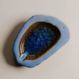 Cendrier en céramique et verre, 1970