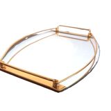 Plateau miroir vintage