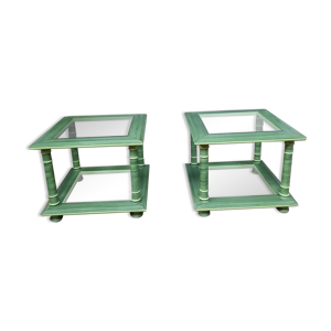 Paire bouts canapé - bois