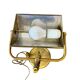 Vintage brass banker lamp / desk lamp / table lamp