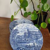 Set of 12 dessert plates from The Post House by Bursley