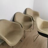 Charles Eames DAX armchairs set for Herman Miller