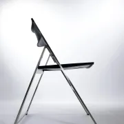 Set of six P08 folding chairs by Justus Kolberg for Tecno, Italy