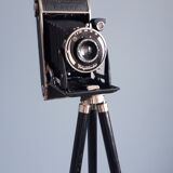 Voigslander camera on brass tripod