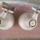 Pair of white spots Lita "60s