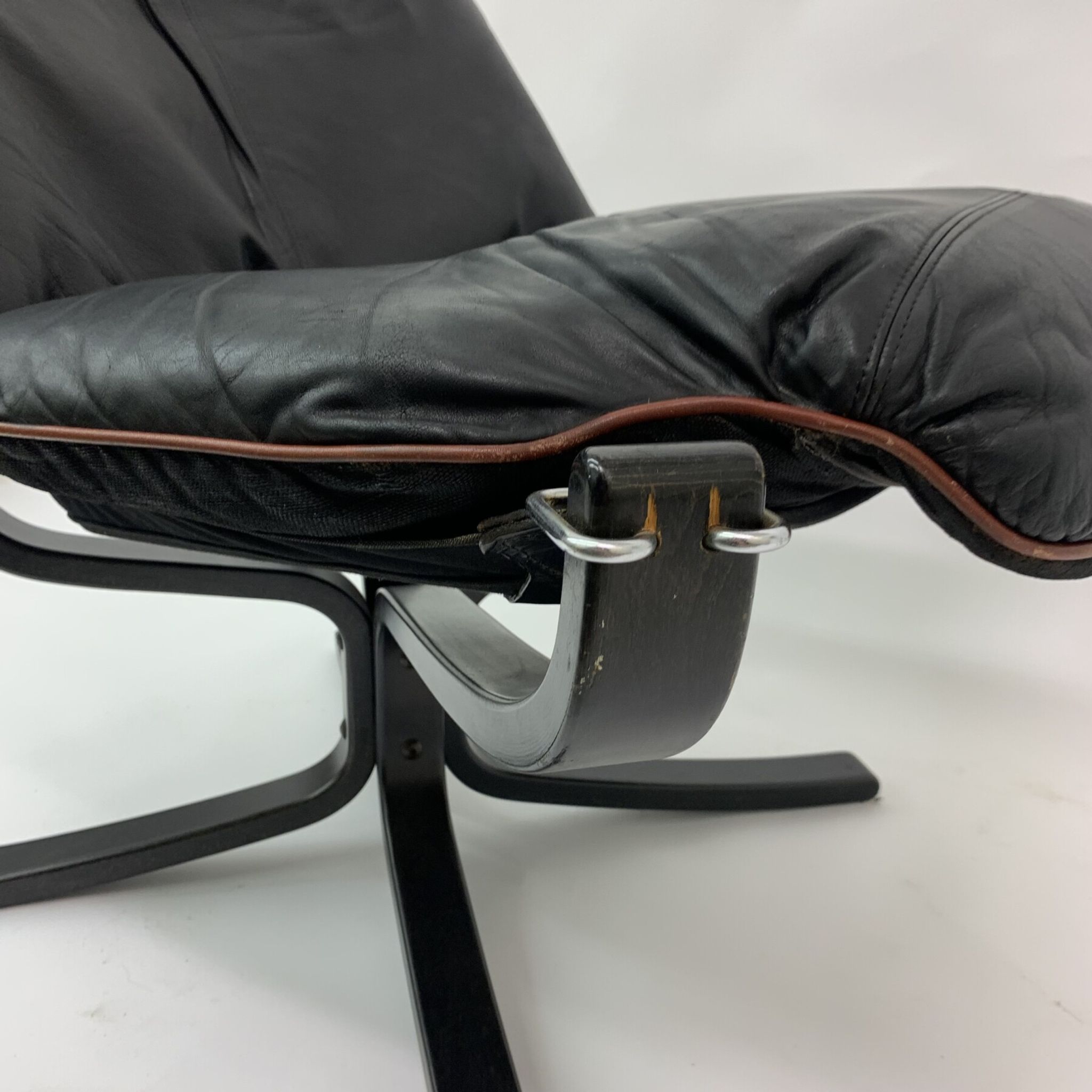 Falcon leather armchair by Sigurd Ressel for Vatne Møbler 1970s