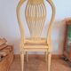 Chaise de style Louis XVI jaune provençale