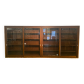 Large glass library