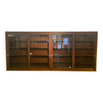 Large glass library