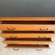 Vintage wooden chest of drawers