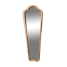 Vertical mirror gilded 60s/70s