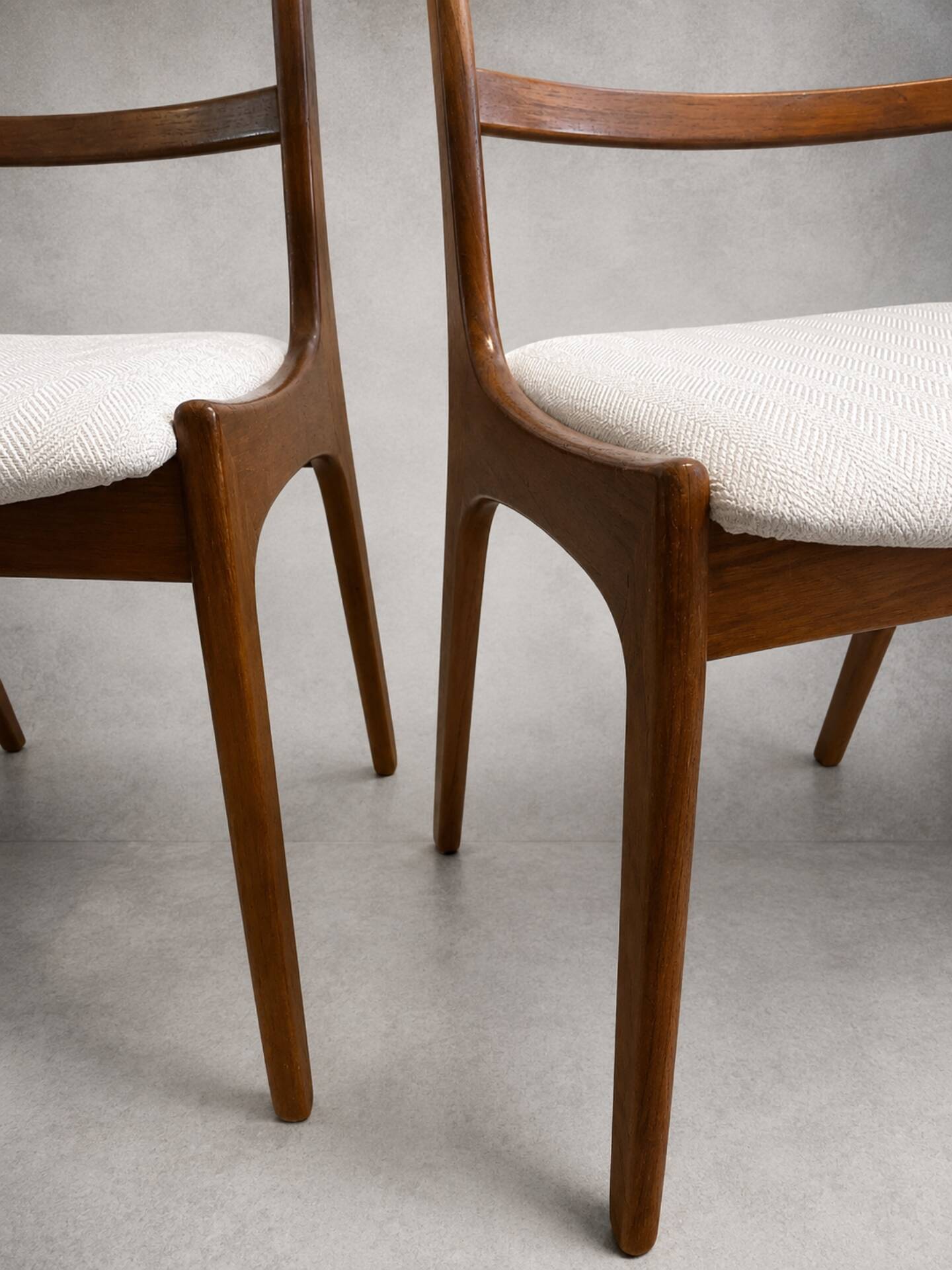 Teak chairs by Kristiansen for KS Møbler, Denmark, 1960s