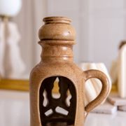 Stoneware tealight holder / oil warmer