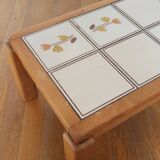 Brutalist coffee table ceramic top