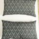 Pair of Art Deco cushions in upholstery fabric