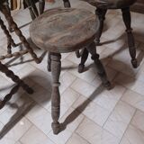 Wooden stool