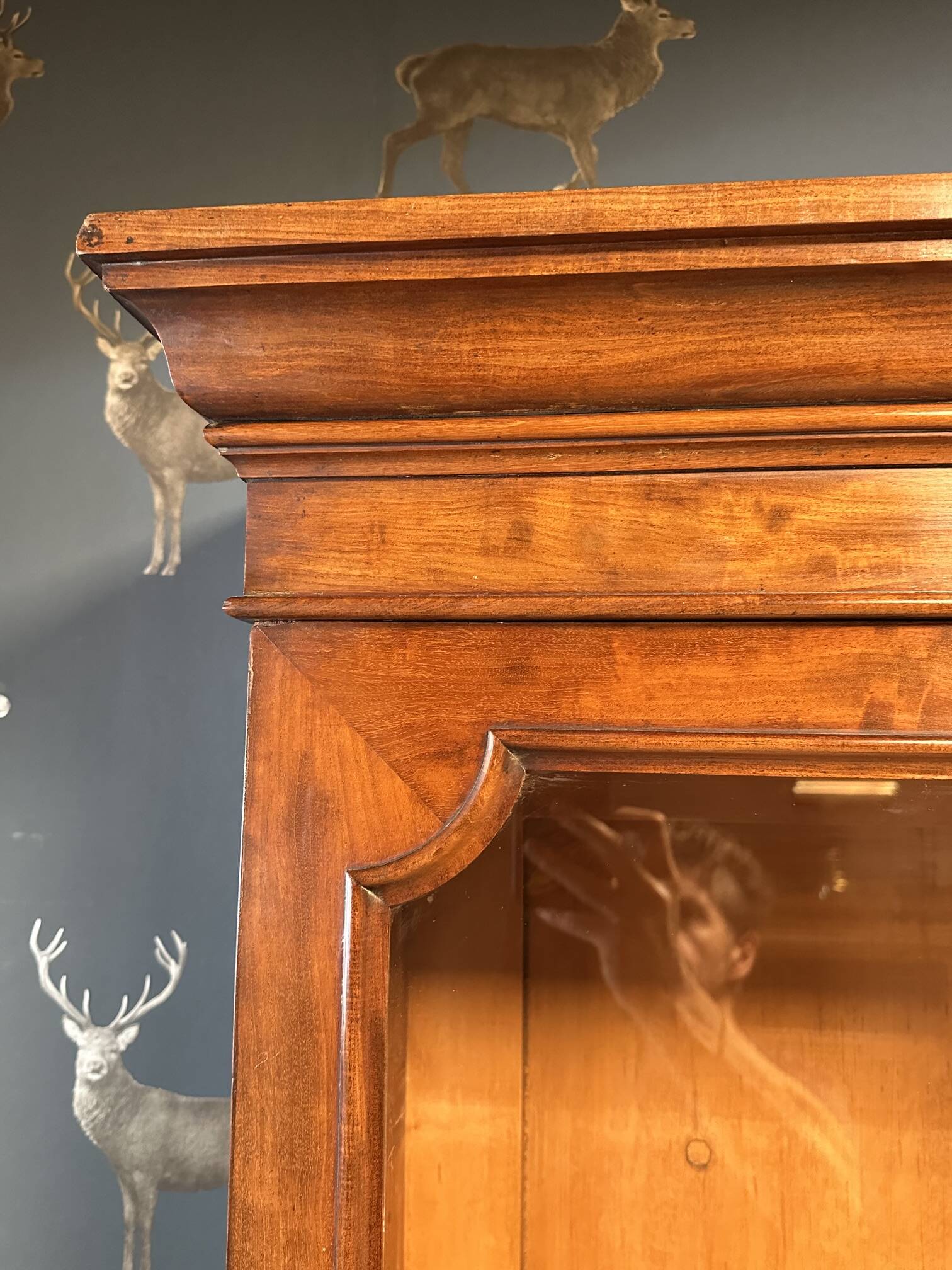 Large three door bookcase