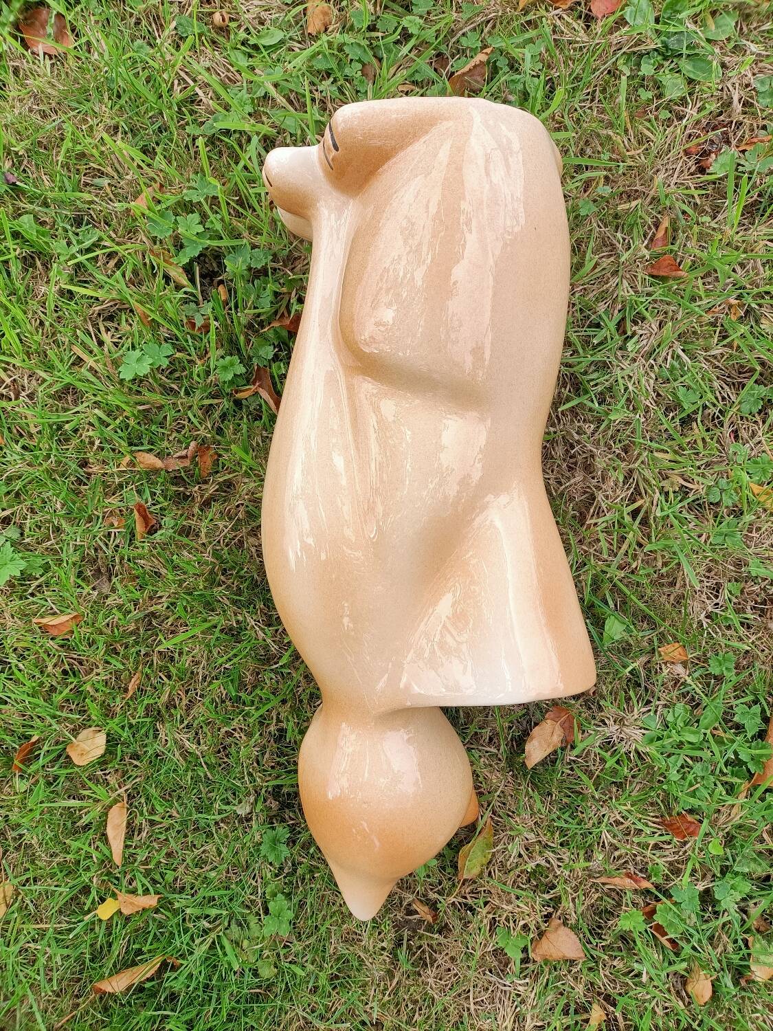 Ceramic cat umbrella stand