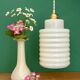 vintage pale yellow opaline suspension globe