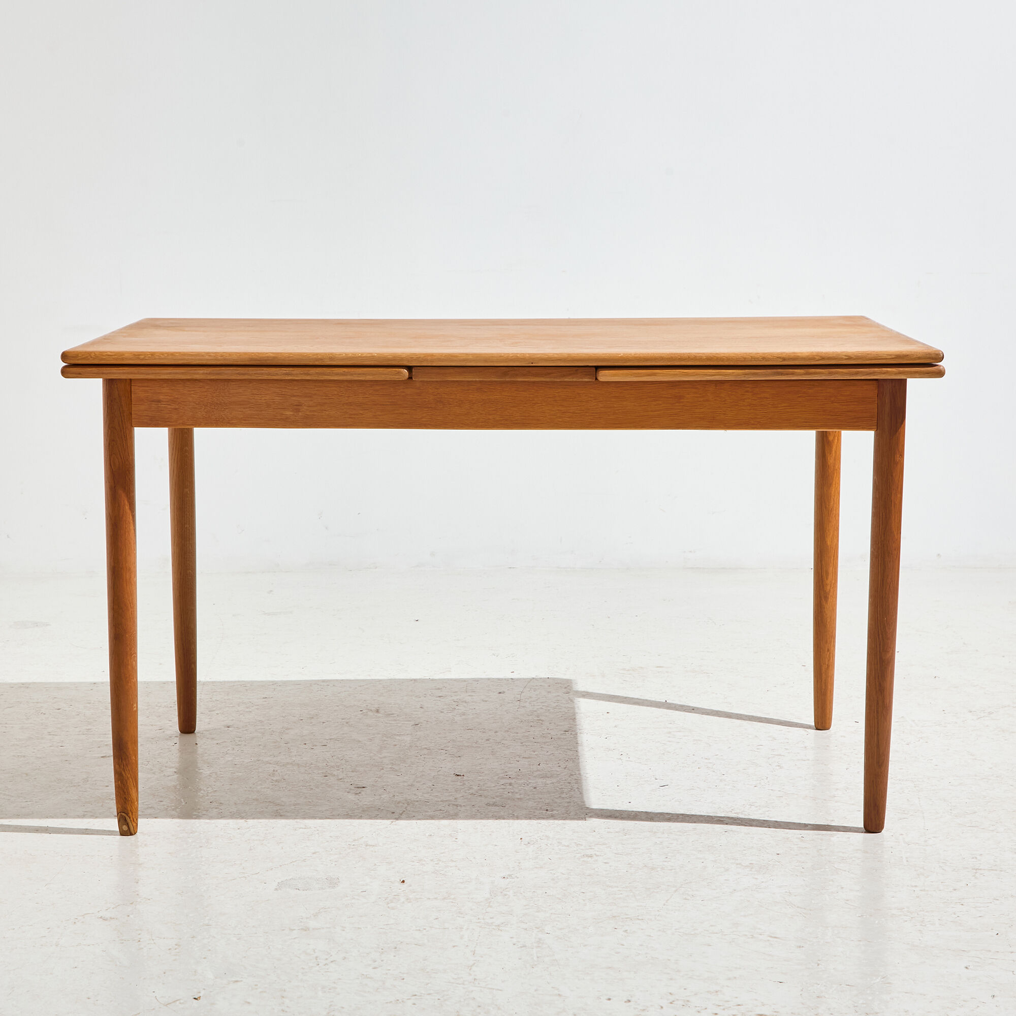 Restored oak dining table