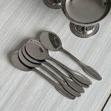 6 coupelles sur pied en inox Letang Remy