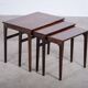Mid-Century Danish Rosewood Nesting Tables from Brdr. Furbo, 1960s